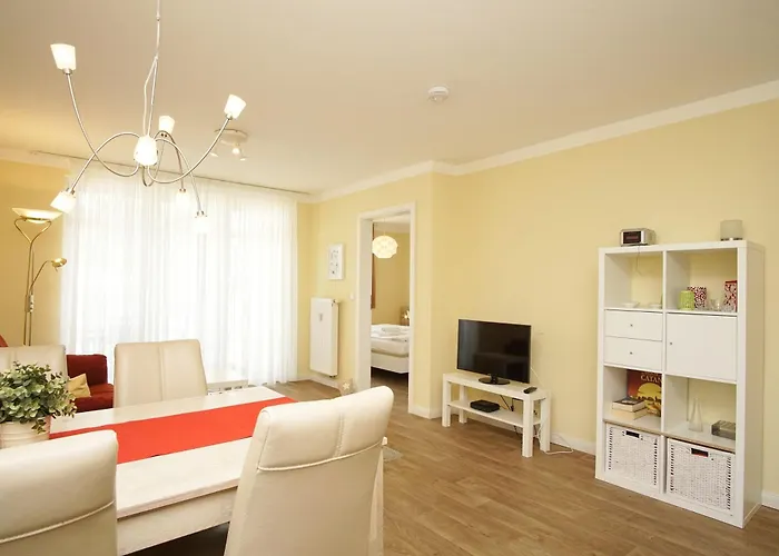 Meeresblickresidenzen Ferienwohnung Nr 56 Mit Sauna- Und Schwimmbadnutzung Im Ahoi Sellin شقة *